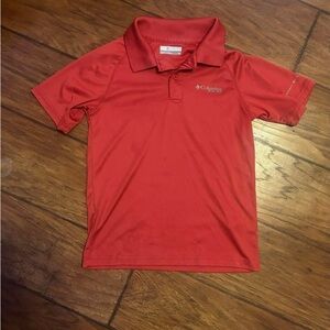 Columbia Kids' Vibrant Red Polo Shirt
